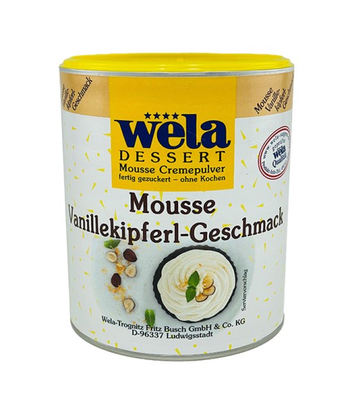 Mousse Vanillekipferl-Geschmack