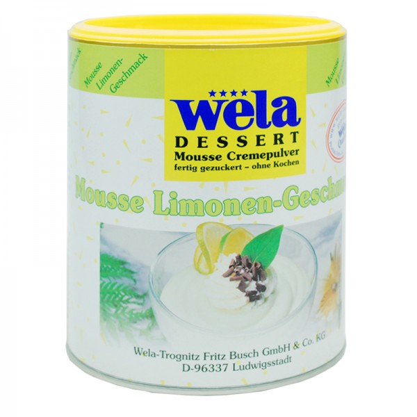 Mousse Limonen-Geschmack