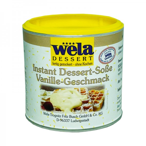 Instant Dessert-Soße Vanille-Geschmack